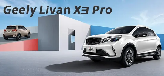 Chinese Cheapest Geely Gx3 PRO Automobile Secondhand Automatic Small Mini Petrol Electric Vehicles Geely Used Gasoline Auto New SUV Cars Price for Adults Sale 