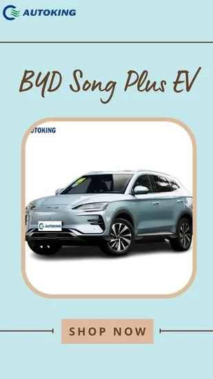 Used Car 2024 Byd Song Plus EV New Electric Vehicles Compact SUV Car Automobile High