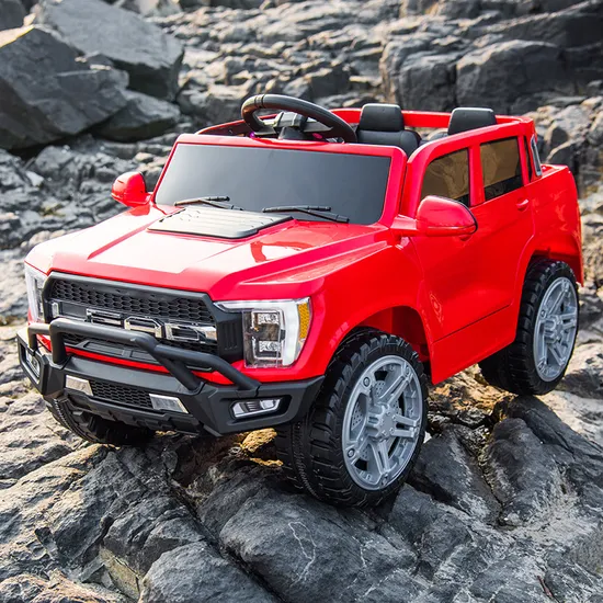Factory Price White New Pickup Truck Children′s Electric Car 